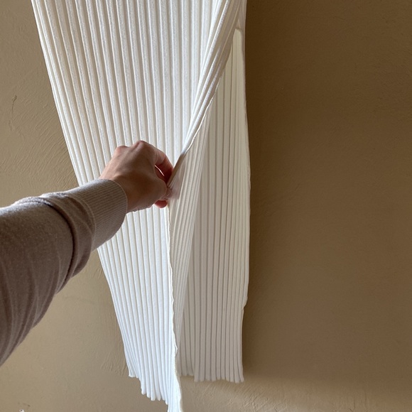 NWT Simon Miller Akuma Skirt Ribbed Knit Maxi M Macadamia - Picture 8 of 15